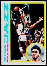1978-79 Topps #52 Aaron James - EX