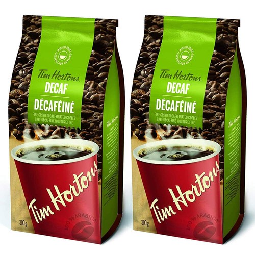 Café descafeinado Tim Hortons, bolsa de molienda fina, tostado medio, 300 g/10,6 oz, paquete de 2 - Imagen 2 de 5