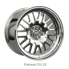 Xxr Wheels Rim 531 17x8 5x1005x114.3 Et35 73.1cb Platinum Xxr Wheels Rim 531 17x8 5x1005x114.3 Et35 73.1cb Platinum