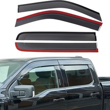 JOYTUTUS Low Profile Vent Visor for 2015-2024 Ford F150  2017-2024 F-150 Raptor