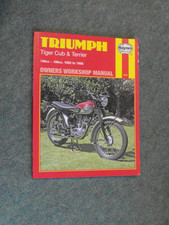 Haynes Triumph Tiger Cub & Terrier 1952-68  MINT Unused