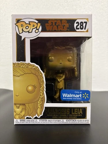 Funko Pop! Vinyl: Star Wars - Princess Leia (Gold) (Metallic)
