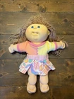 Vintage 1991 Cabbage Patch Kids Doll Pretty Crimp'n Curl Doll And Dress