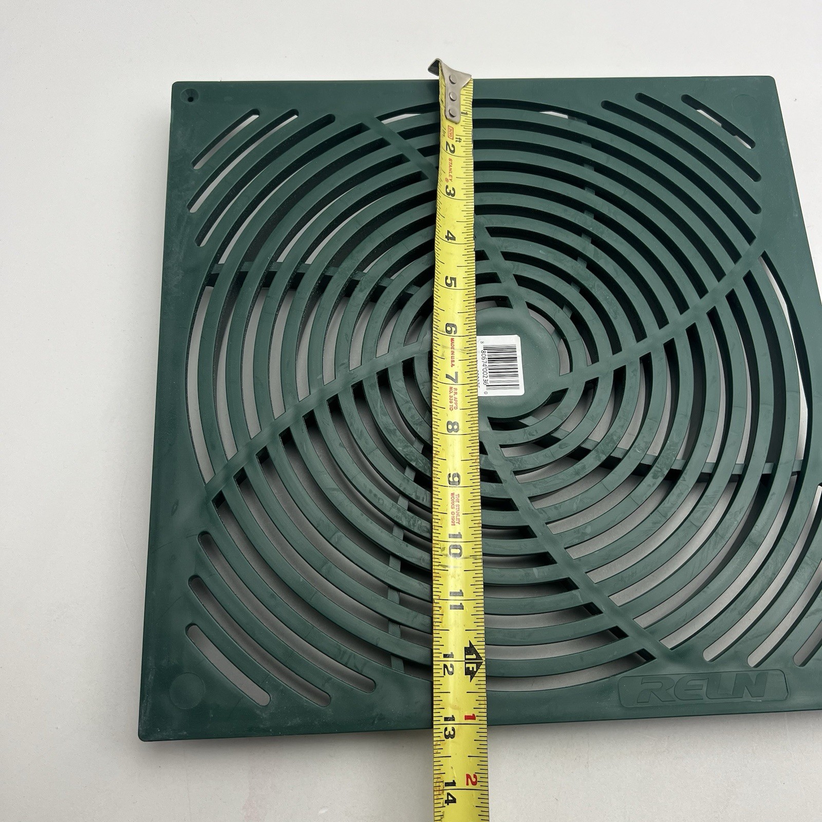 RELN 13 in. x 13 in. Green Grate