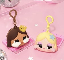 Pop Mart Crybaby Shiny Shiny Series Earphone Case Set of 2 Gold  Brown