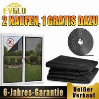 Fliegengitter FüR Fenster Insektenschutz Ohne Bohren Mit Klettband MüCkennetz