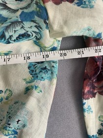 For Love & Lemons Skivvies Naughty Robe Floral OS Cover Up Light Airy Bell Sleev