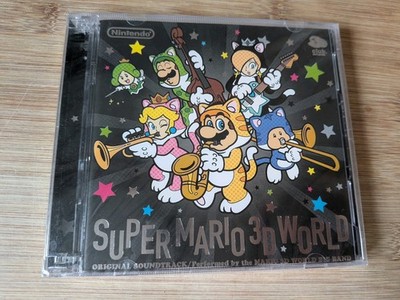 Super Mario 3D World CD OST Soundtrack NEU versiegelt