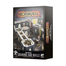 GW Necromunda Terrain Zone Mortalis - Walls  Columns New