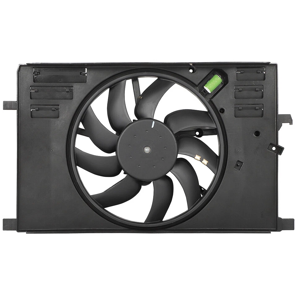 Electric Radiator Fan Assembly For 2016-2018 Fiat 500X 2015-2018 Jeep Renegade - Image 2 of 4