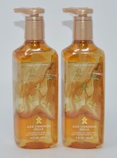 2 BATH BODY WORKS ICED CINNAMON ROLLS CLEANSING GEL HAND SOAP WASH PUMP 8 OZ