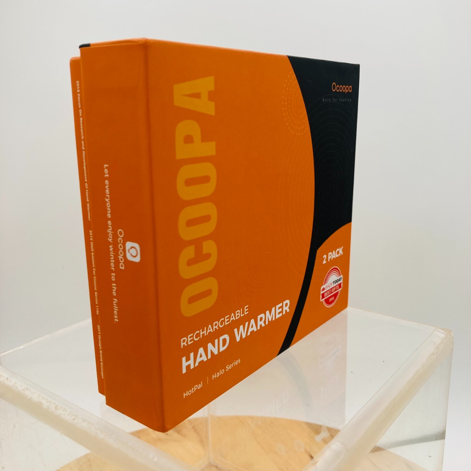 Ocoopa Rechargeable Hand Warmer Halo Series 2 Pack Zls-118s New Old Stock