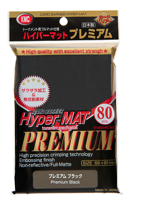 hypermat card sleeves KMC Character Guard (60 Piece) – MTGGoldfish For even greater protection KMC Hyper Mat Pro Black