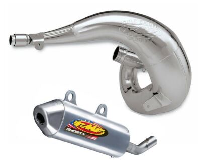 FMF Fatty exhaust pipe & Shorty silencer fits 2000-2001 only Yamaha YZ125