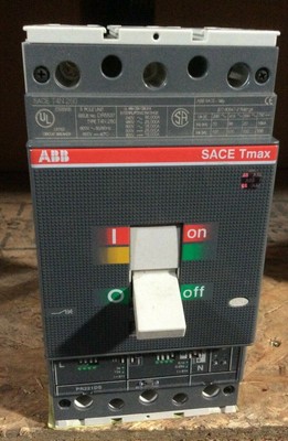 ABB T4N250BW 250A CIRCUIT BREAKER PR221DS 600V 3P RECONDITIONED