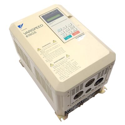 Yaskawa CIMR-G5C47P5 Varispeed Inverter 3-Phase, 400VAC 26A In, 0-460VAC 18A Out