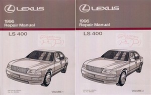 Ls400 1996 Lexus Shop Manual Ls 400 Service Repair Book Haynes Chilton Ebay