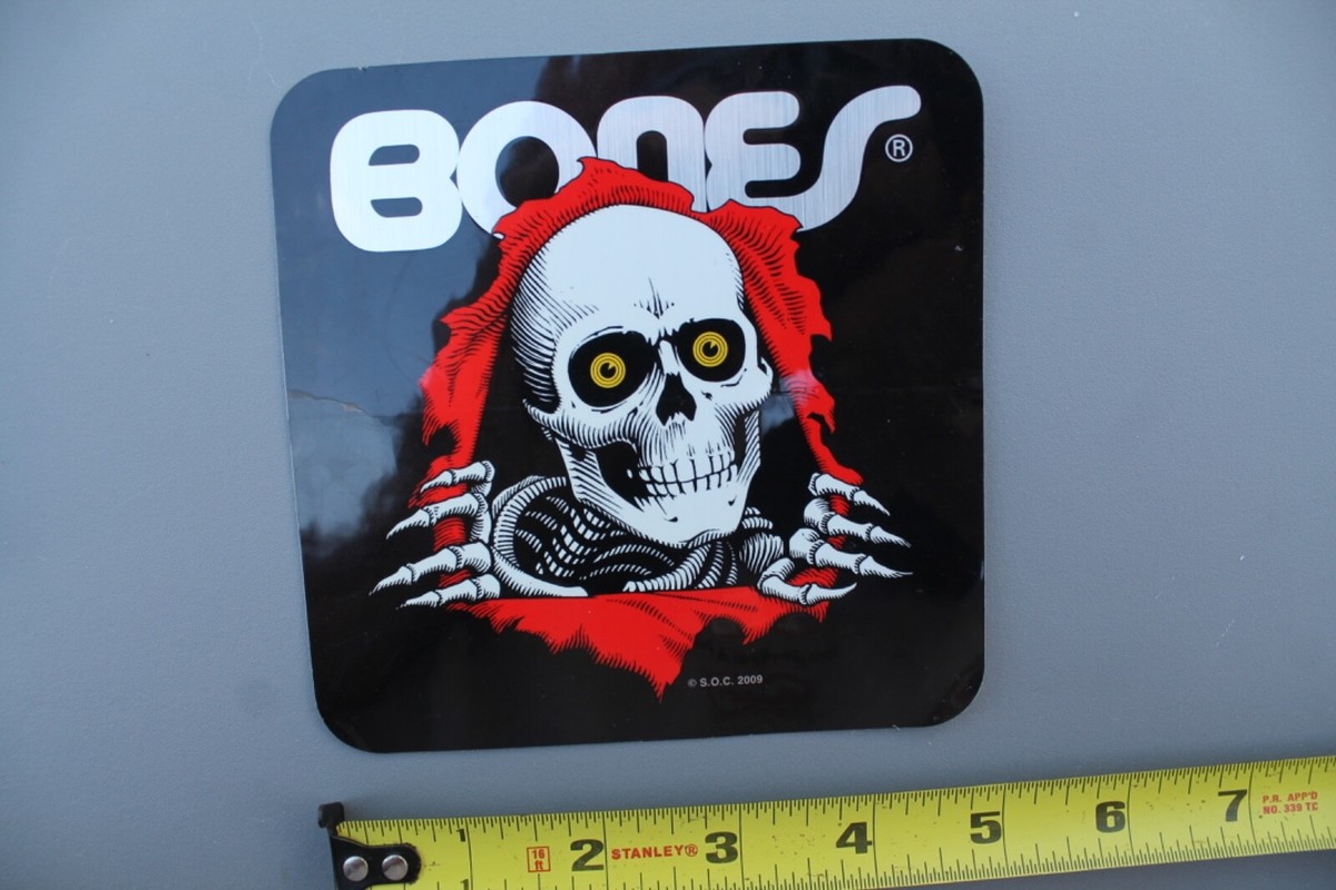 Powell Peralta Skull Bones Ripper Black 2009 Z75A Vintage Powell Peralta Skull Bones Ripper Black 2009 Z75A Vintage