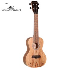 Islander by Kanile'a MAC-4 Spalted Maple Concert Ukulele - Natural Satin