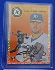 2023 Topps Chrome Platinum NORGE RUIZ Oakland A's Rose Gold #101 07/75