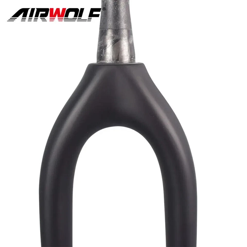 29er Carbon Fiber Mountain Bike Front Fork Disc Brake Thru Axle Boost 110*15mm - Image 4 of 4