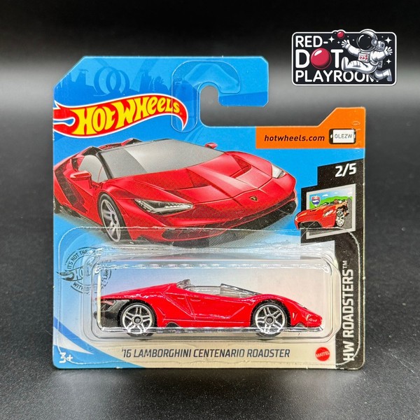 Hot Wheels ’16 Lamborghini Centenario Roadster - Hw Roadsters 170/250 | 2020-image