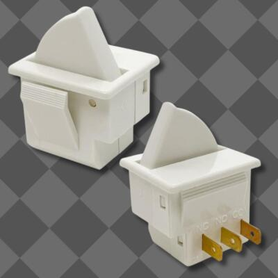 #ad 2pcs Refrigerator Door Light Switch 2 Feet Compatible for Ge Whirlpool Maytag $14.75