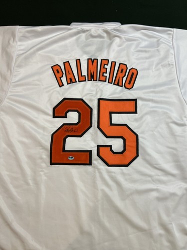 RAFAEL PALMEIRO Autographed Signed XL Jersey BALTIMORE ORIOLES WHITE (RSA) Cert