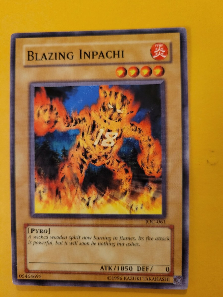YU-GI-OH INVASION OF CHAOS #IOC61 UNLIMITED BLAZING IMPACHI | eBay