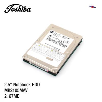 TOSHIBA MK2105MAV 2167MB 2.5'' NOTEBOOK LAPTOP HDD HARD DRIVE HARD DISK HDD2910 C