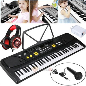 Mq 61 Key Electronic Keyboard Digital Piano Music W Usb Mic Headset Kids Gift Ebay Mq 61 Key Electronic Keyboard Digital Piano Music W Usb Mic Headset Kids Gift Ebay