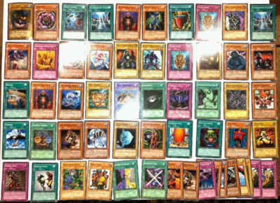 1996 Yugioh Card Lot of 55 Cards - Played - FREE SHIPPING!! | eBay