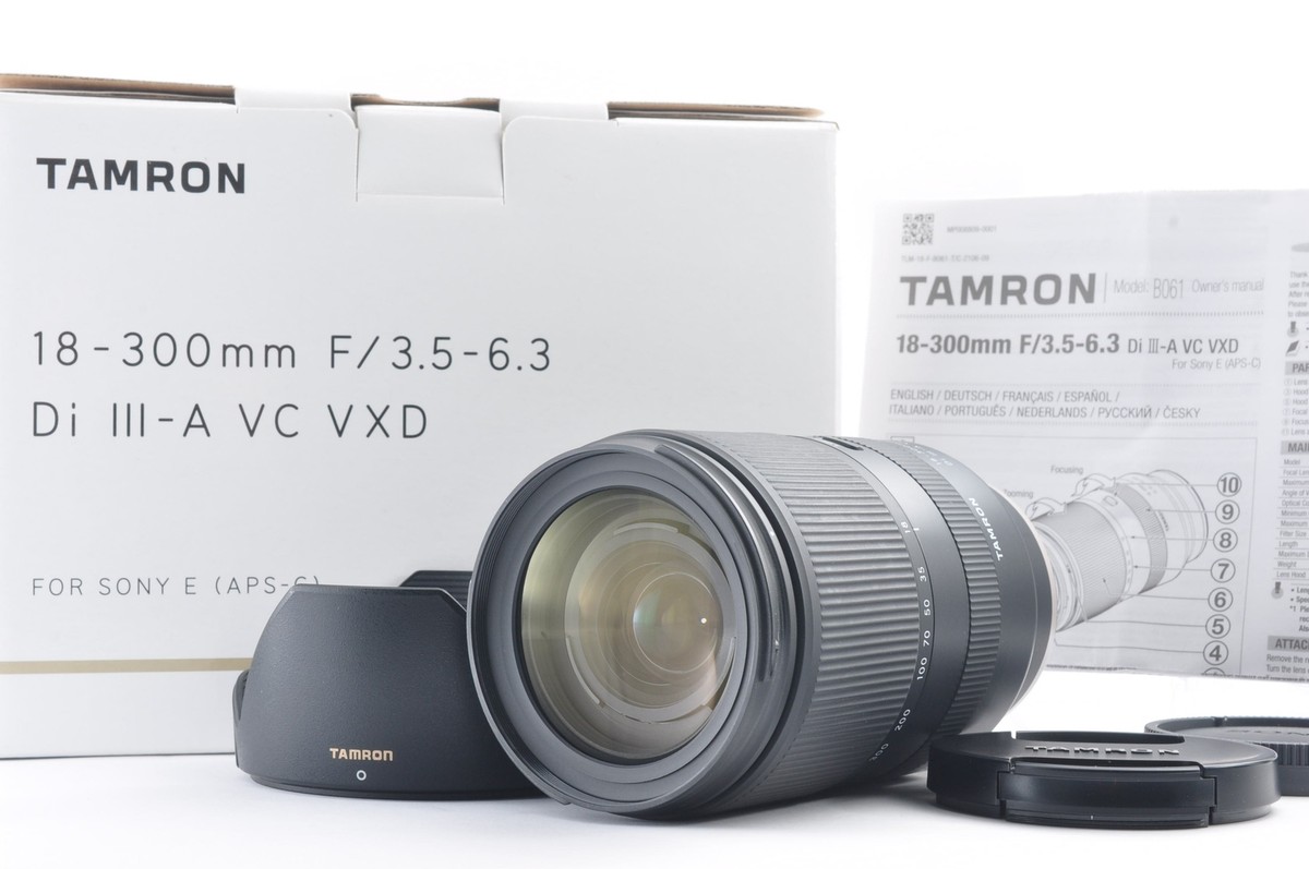 タムロン　B061S 18-300 Amazon.com : TAMRON - 18-300mm F/3.5-6.3 Di III-A VC VXD - Zoom
