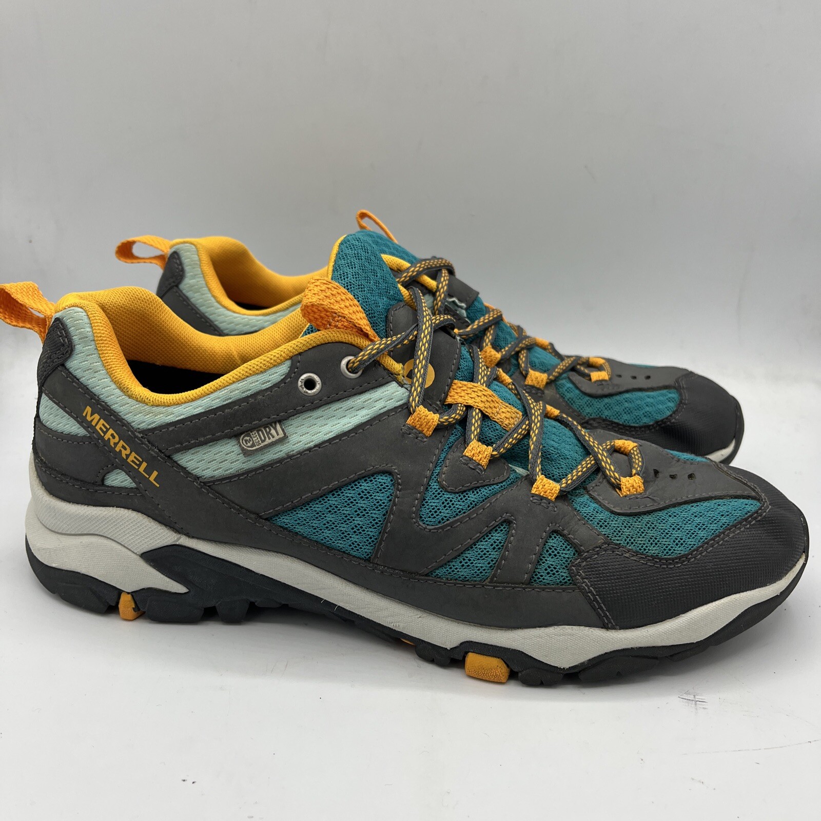 Scarpe da donna Merrell Castle Rock Lake blu escursionismo passeggio atletica taglia 10