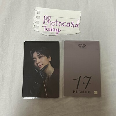 SEVENTEEN 「17 IS RIGHT HERE 」ラキドロ　M2U SEVENTEEN 17 IS RIGHT HERE M2U Lucky draw photocard | eBay