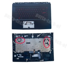 Palmrest Backlit Keyboard for MSI GF65 Thin 9SD 10SD MS-16W1 Single/Double Fan