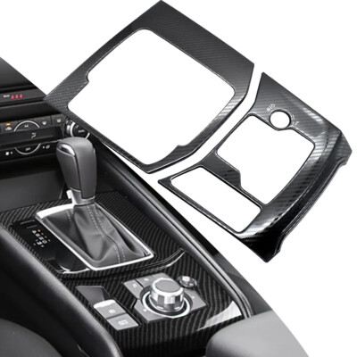 Gear Shift Knob Panel Cover Trim Protector For Mazda CX-5 17-25 Car Accessories