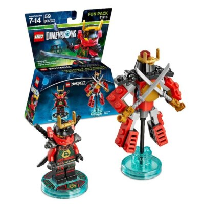 Limit NIB LEGO Dimensions 71216 Ninjago Nya 59pc Holiday Halloween Toy FreeShip