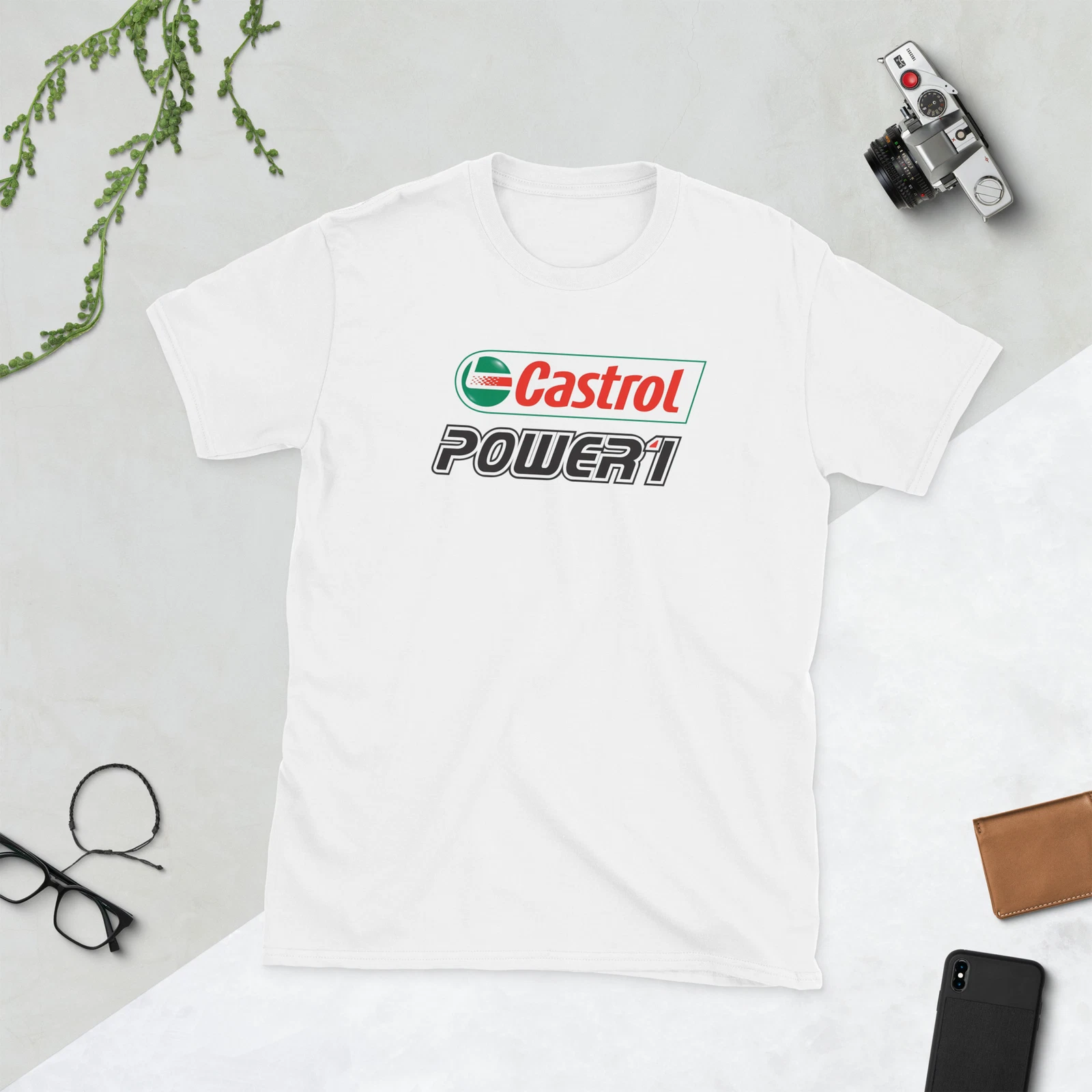 Castrol Oil Short-Sleeve Unisex T-Shirt