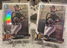 2018 Bowman Chrome Refractor and Base (Ke'Bryan Hayes #BDC-50) Prospect