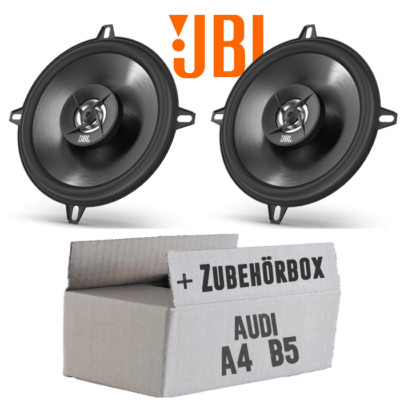 JBL Lautsprecher für Audi A4 B52-Wege | 13cm Koax Boxen - Einbauset Tür vorne 