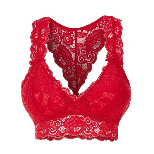 Womens Sexy Lace Bralette Crop Top Bustier Bra Cami Vest Tank Underwear Lingerie - Picture 5 of 26