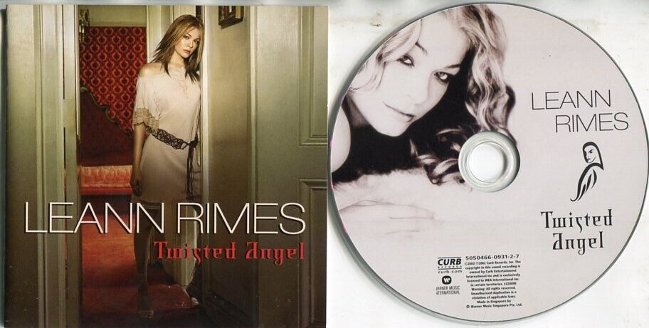 Leann Rimes 2002 Twisted Angel Mega Rare Warner Music Singapore CD FCS2516