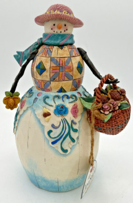 2003 Jim Shore ''Winter's Promise'' Snow Woman Figurine RepairedNo Box C112245/JS1