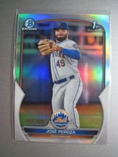 2023 BOWMAN CHROME PROSPECTS REFRACTOR JOSE PEROZA #BCP-149