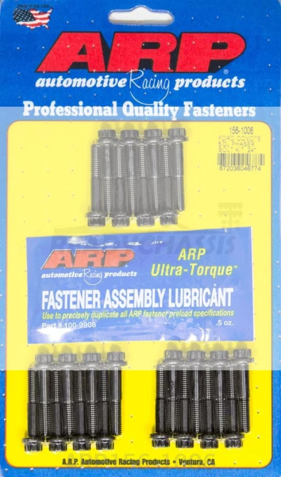 ARP Cam Phaser Retaining Bolt Kit For 5.0L Coyote 1561006 eBay