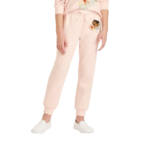 Girls Disney Moana Jogger Pants Rose Pink Size S