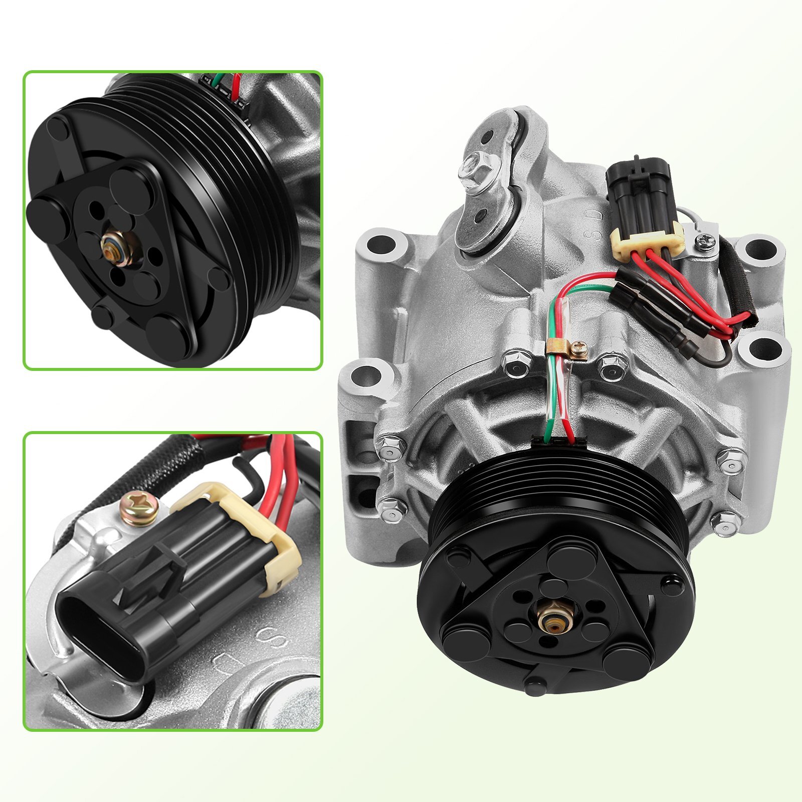 AC A/C Compressor For 20032009 Chevrolet Trailblazer GMC Envoy 4.2L CO