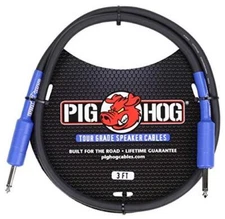 Pig Hog PHSC3 High Performance 14 Gauge 9.2mm 1/4"  Assorted Sizes , Styles 