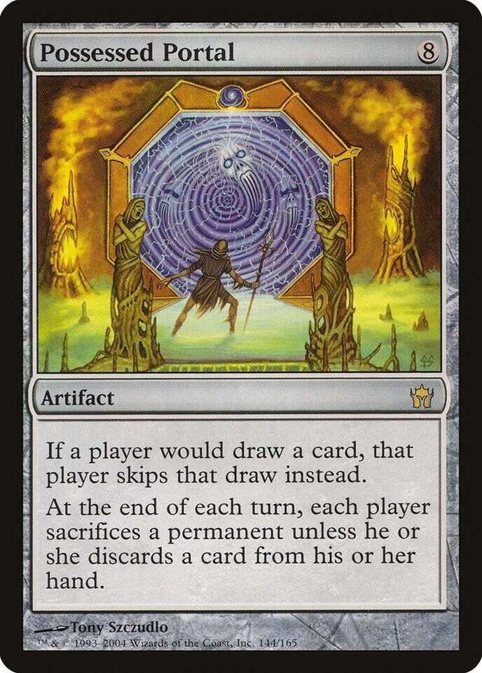 Possessed Portal MTG NM magic card artifact fifth dawn
